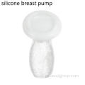 Bomba de mama manual manual de amamentação de silicone